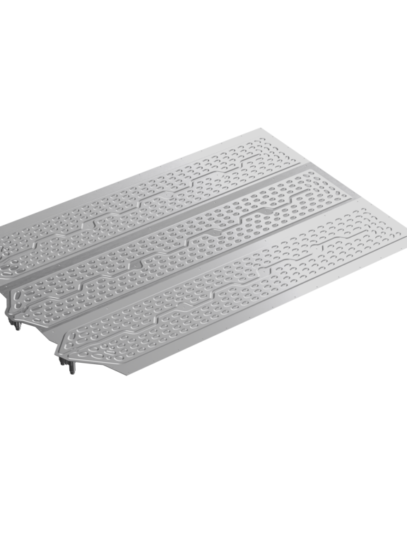TÉRMICO Y TUBULAR: Placa de refrigeración de batería