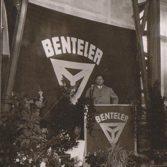 Plant Schloss Neuhaus opening (1955)